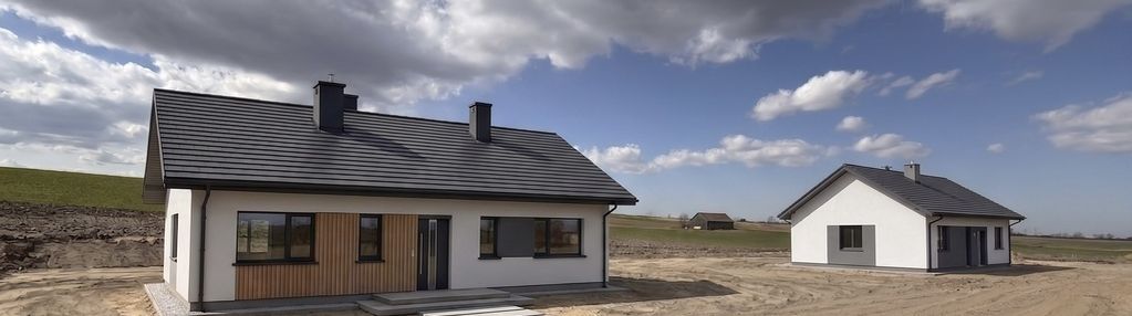 Dom w stanie deweloperskim przy zalewie ślesińskim