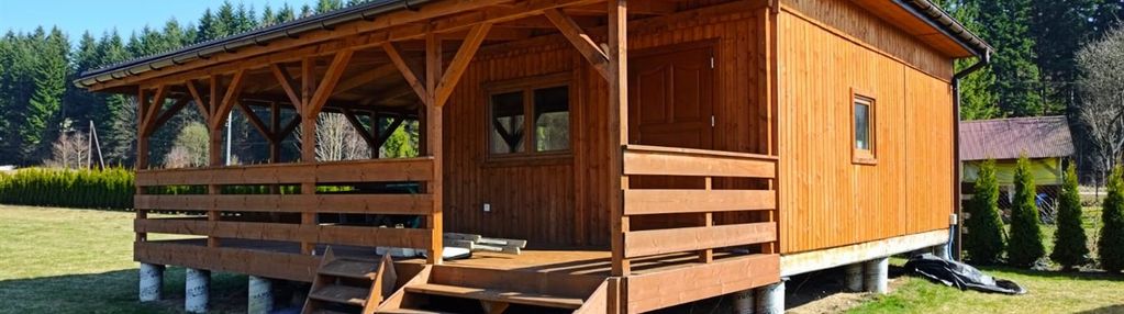 Złatna – dwa domki letniskowe z widokiem na góry