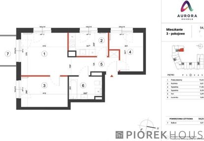 3-pokojowe mieszkanie na włochach