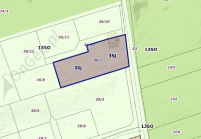 Działka budowlana pow. 1977 m2