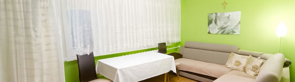 Przytulne mieszkanie, z widokiem na panoramę.