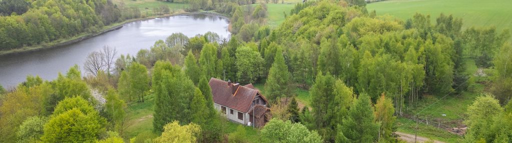 Prywatny staw i las | 200 m lini brzegowej