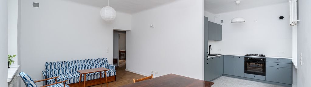 3 pokoje po remoncie w kamienicy na grochowie