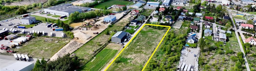 Działka przemysłowa w ujrzanowie - 10259 m2