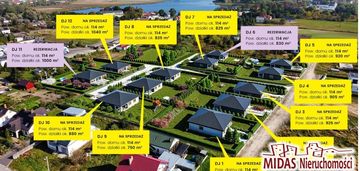 Nowy dom 114m2, działka 850m2 blisko jeziora!