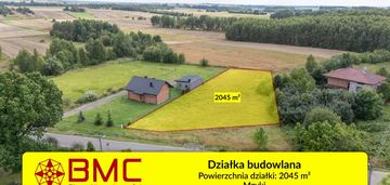 Działka budowlana mzyki 2045m2, gm koziegłowy