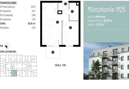 Komfortowe m2, znakomita lokalizacja