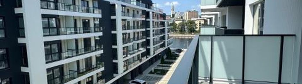 Apartament nad odrą z tarasem, 2 pokoje, 32,7m,