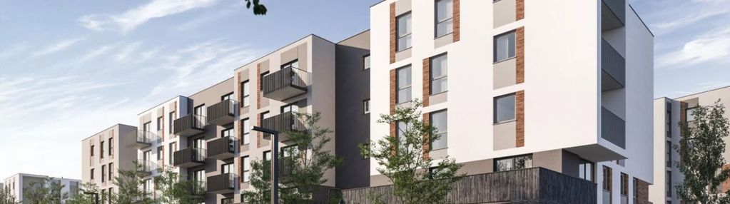 Nowoczesne osiedle, trzypokojowe mieszkanie