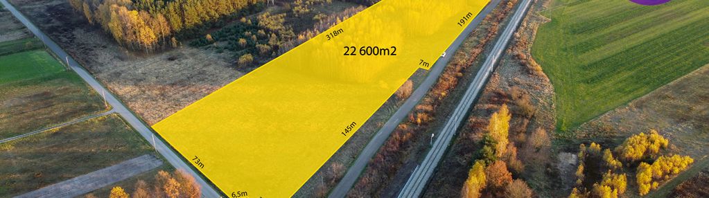 Działka produkcyjno-usługowa trasa s17