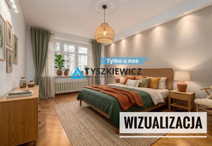 Przestronne mieszkanie w samym centrum miasta.