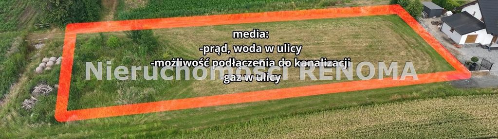 Na sprzedaż działka budowlano-rolna krzyżowice