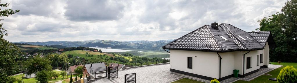 Dom z pięknym widokiem. działka 1300m2.