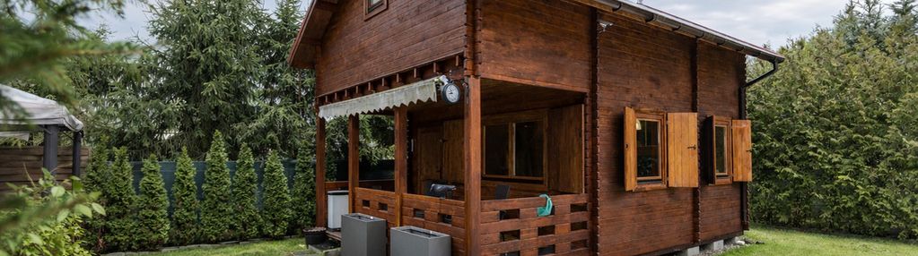 Kameralny domek całoroczny przy jeziorze