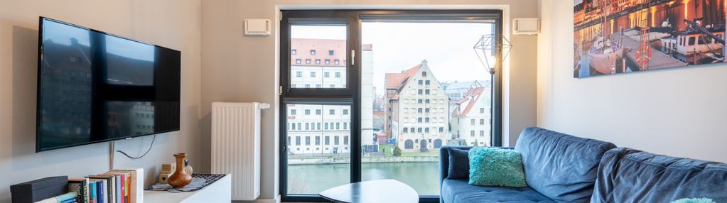 Rezydencja wintera z widokiem na motławę