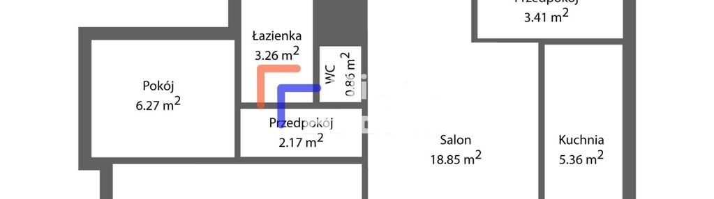 Narożne 3 pokoje na 1p  dolny mokotów / remont