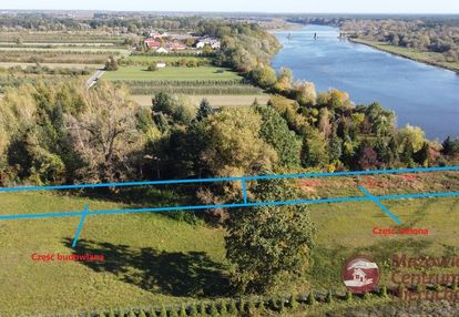 Piękna działka budowlana z linią brzegową narwii