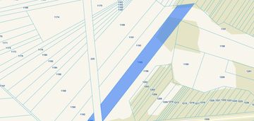 1,63ha łąk i lasów w polubiczach dworskich