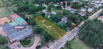 Działka budowlana 1319 m² w centrum sowiej woli