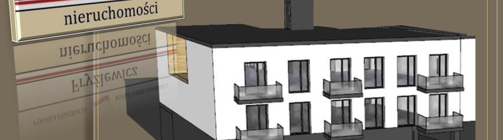 Działka inwestycyjna dla 3.kondygnacyjnego budynku
