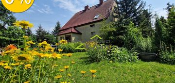 Dom wolnostojący nad rzeką, k. nowej soli