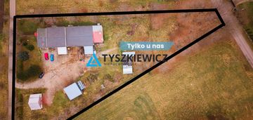 Teren inwestycyjny o pow.7061 m2 zabudowany łebień