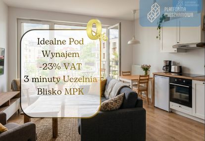 ✅idealne pod wynajem✅blisko uczelni✅-23%vat✅0%pcc
