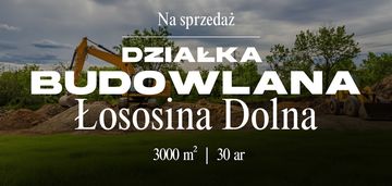 Działka budowlana | pozwolenie na budowę | łososin