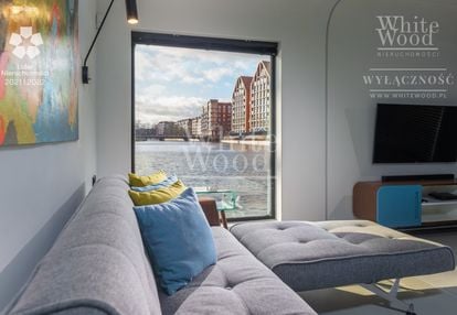 Nowoczesny apartament na wodzie, gdańsk śródm.