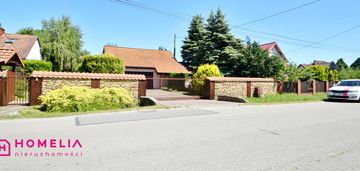 Dom 4 pokoje- kominek-patio-duży garaż + warsztat