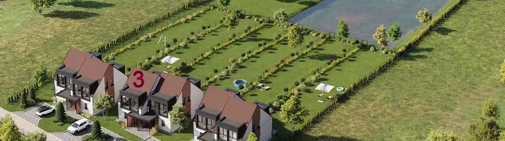 Domy jednorodzinne w zabudowie bliźniaczej w węgorzewie ul nad stawem