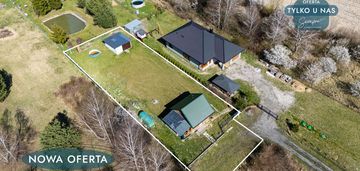 Budowlana działka * prąd, studnia, oczyszczalnia *