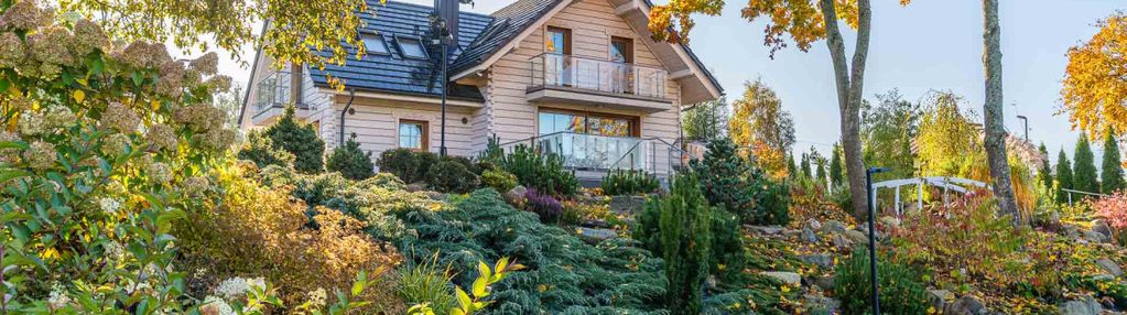 Komfortowa posiadłość, duża działka, ładny ogród