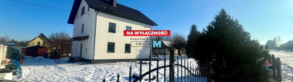 Dom na działce w ćmińsku do wykończenia