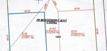 Działka  611 m², ruda k. radzymina, mpzp, media