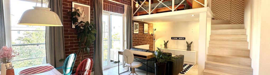 Loft z duszą | antresola | nowa papiernia