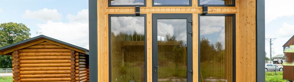 Domek drewniany całoroczny 35m + antresola 16m