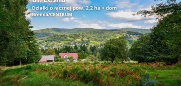 Kompleks działek w brennej o pow. 2,2 ha