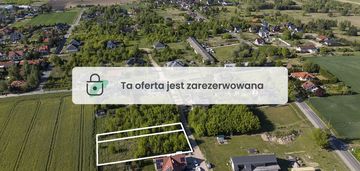 Działka pod usługi lub zabudowę mieszkaniową