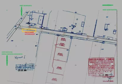 Działka inwestycyjna gm. Błonie, Nowe Faszczyce