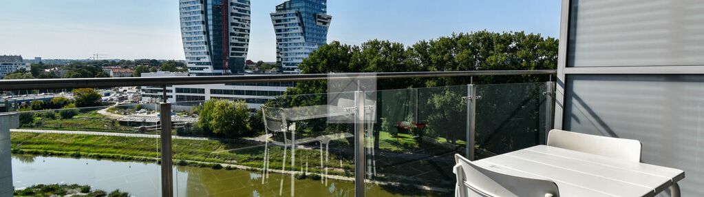 Kawalerka | capital towers | widok na wisłok
