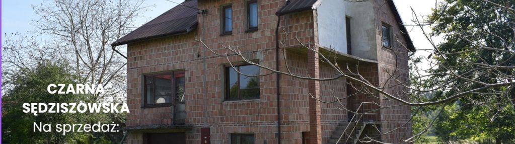 Dom piętrowy 170m2- czarna sędziszowska