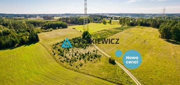 Działka o powierzchni 5,30 ha w gminie kościerzyna