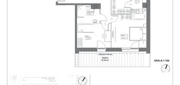 Apartament z loggią i tarasem, śródmieście