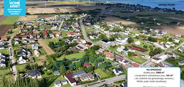 Działka budowlana 2000 m² • zatoka pucka 1,5 km