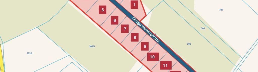 Działki budowlane od 1200m2 czarnówko k.lęborka