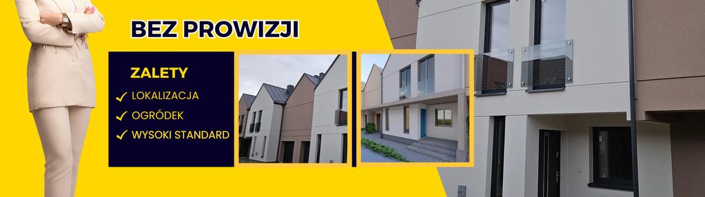 Nowoczesne domy w zabudowie szeregowej