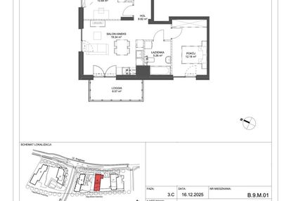 Trzypokojowe mieszkanie z loggią w centrum gdyni