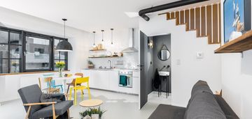 Wyjątkowe 2 poziomowe mieszkanie ul. wawrzyńca