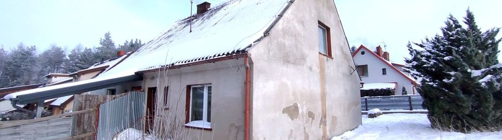 Działka z domem - na inwestycję